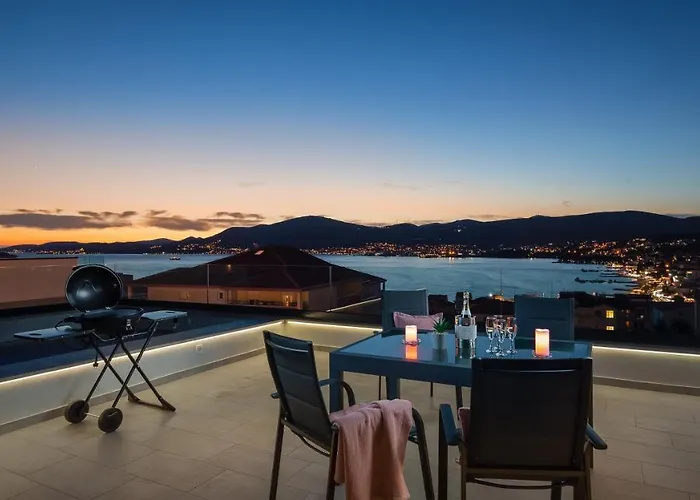 Apartmán Dreams With Pool, Private Terrace, Sea View, Jacuzzi