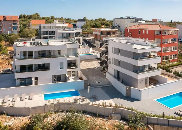 Lejlighed Dreams With Pool, Private Terrace, Sea View, Jacuzzi Trogir