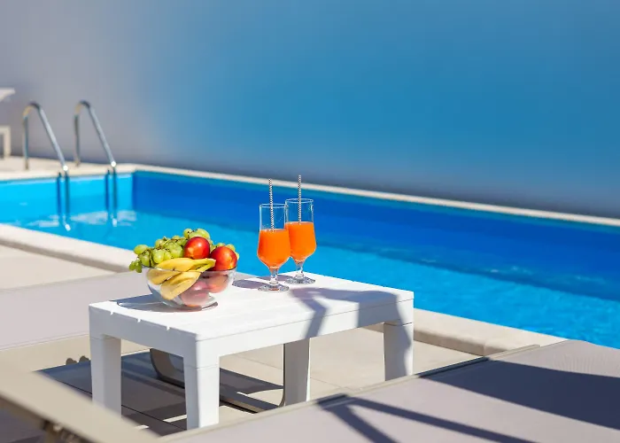 Apartmán Dreams With Pool, Private Terrace, Sea View, Jacuzzi *