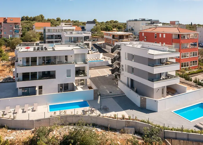 Apartmán Dreams With Pool, Private Terrace, Sea View, Jacuzzi